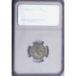 NGC Ch. AU Ancient Roman Silver Denarius Coin Caracalla A.D. 198-217 
